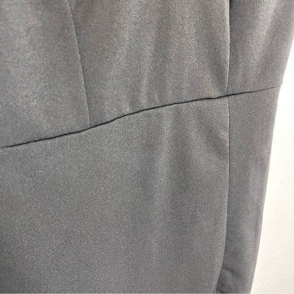 SOCIALITE Black Scallop Trim Bodycon Dress Size Small - Picture 8 of 9